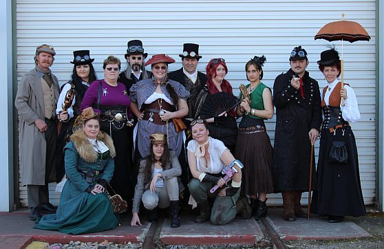 steampunk expo 2014 group